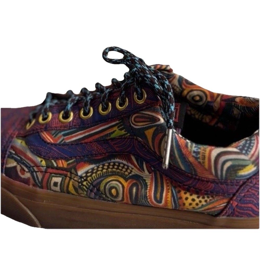 Vans Old Skool Zio Ziegler OTW Gallery Sneakers M6.5 W8 Multicolor Gum Skater - Picture 5 of 8